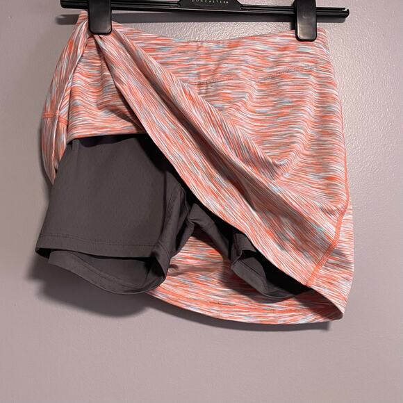 Title Nine Pink Blue Pull On Athletic Skort Golf Tennis - Picture 3 of 5